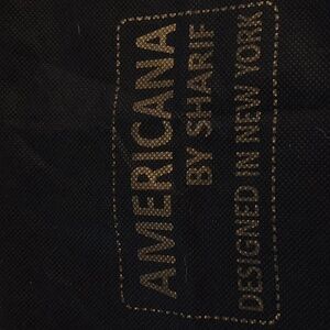 Large Americana Dust Purse Cover